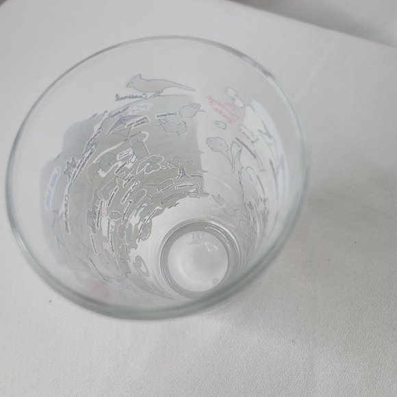 State of Ohio Map Hotspots Cocktail Drink Glass By Fish-Kiss 6" Tall - Picture 5 of 6